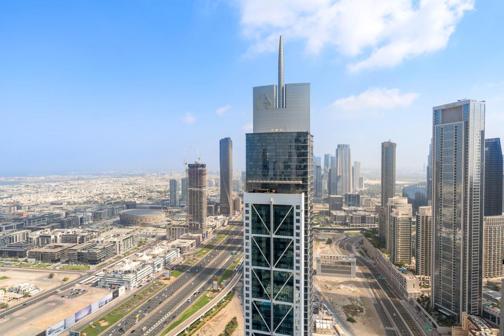 Apartment Scenic Infinity Pool With Burj Khalifa Views
