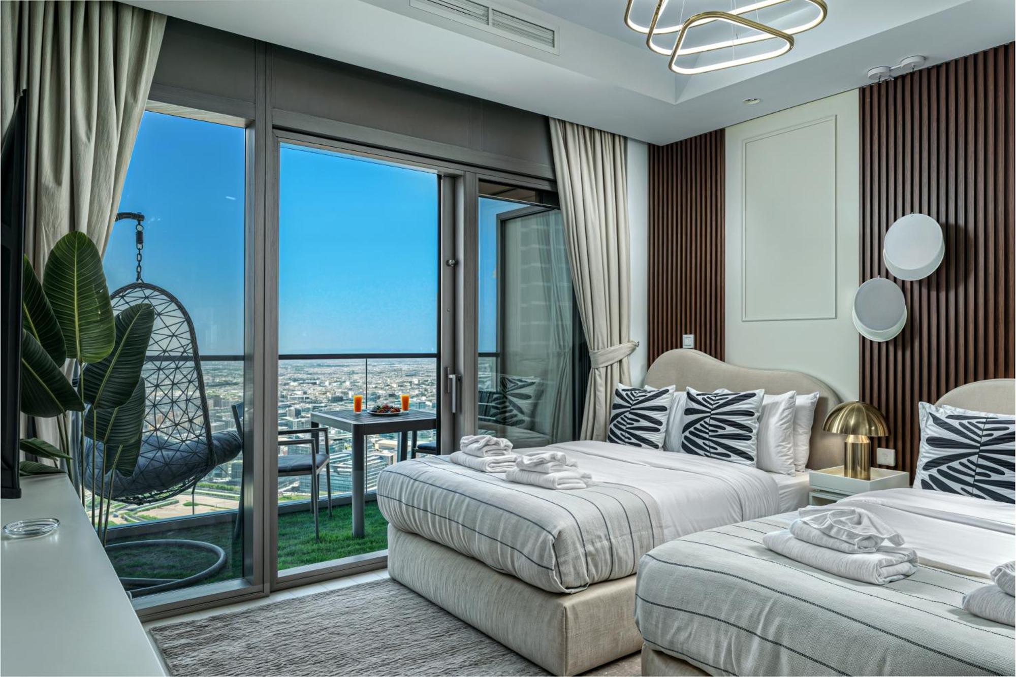 Appartamento Scenic Infinity Pool With Burj Khalifa Views