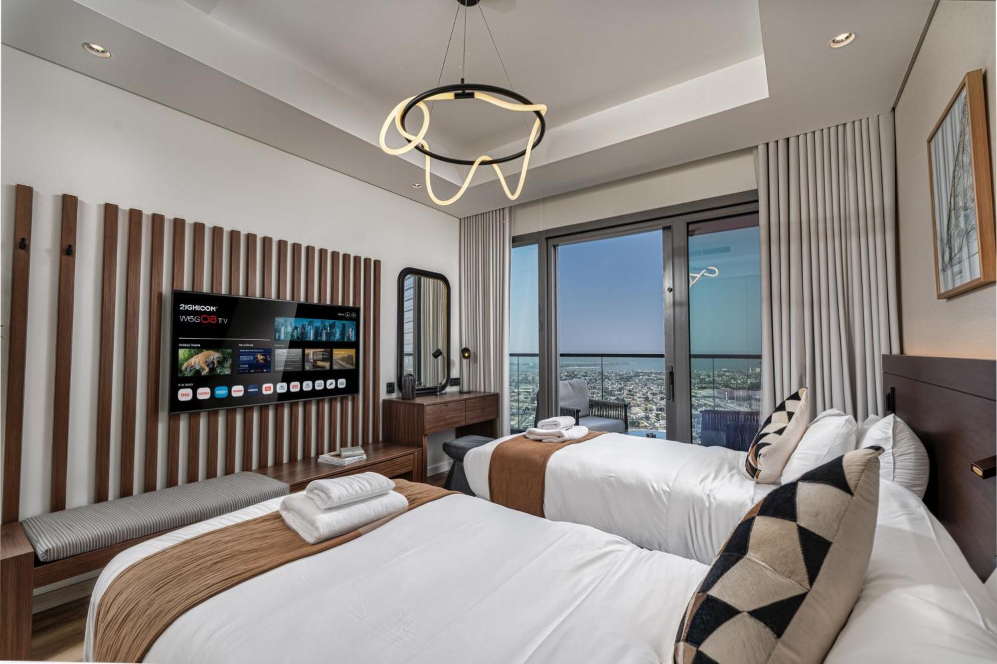 Appartamento Scenic Infinity Pool With Burj Khalifa Views *